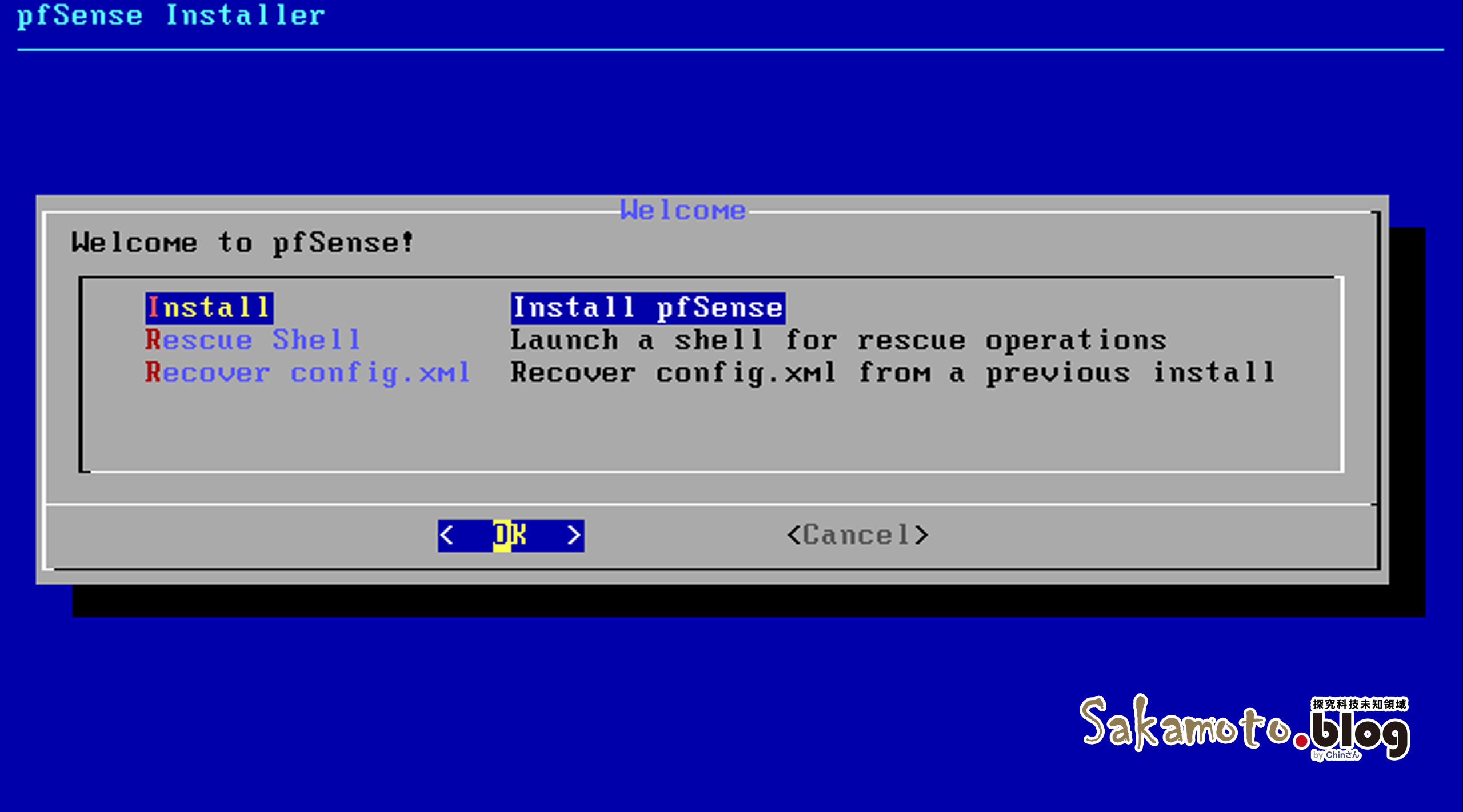 Pfsense Install 02