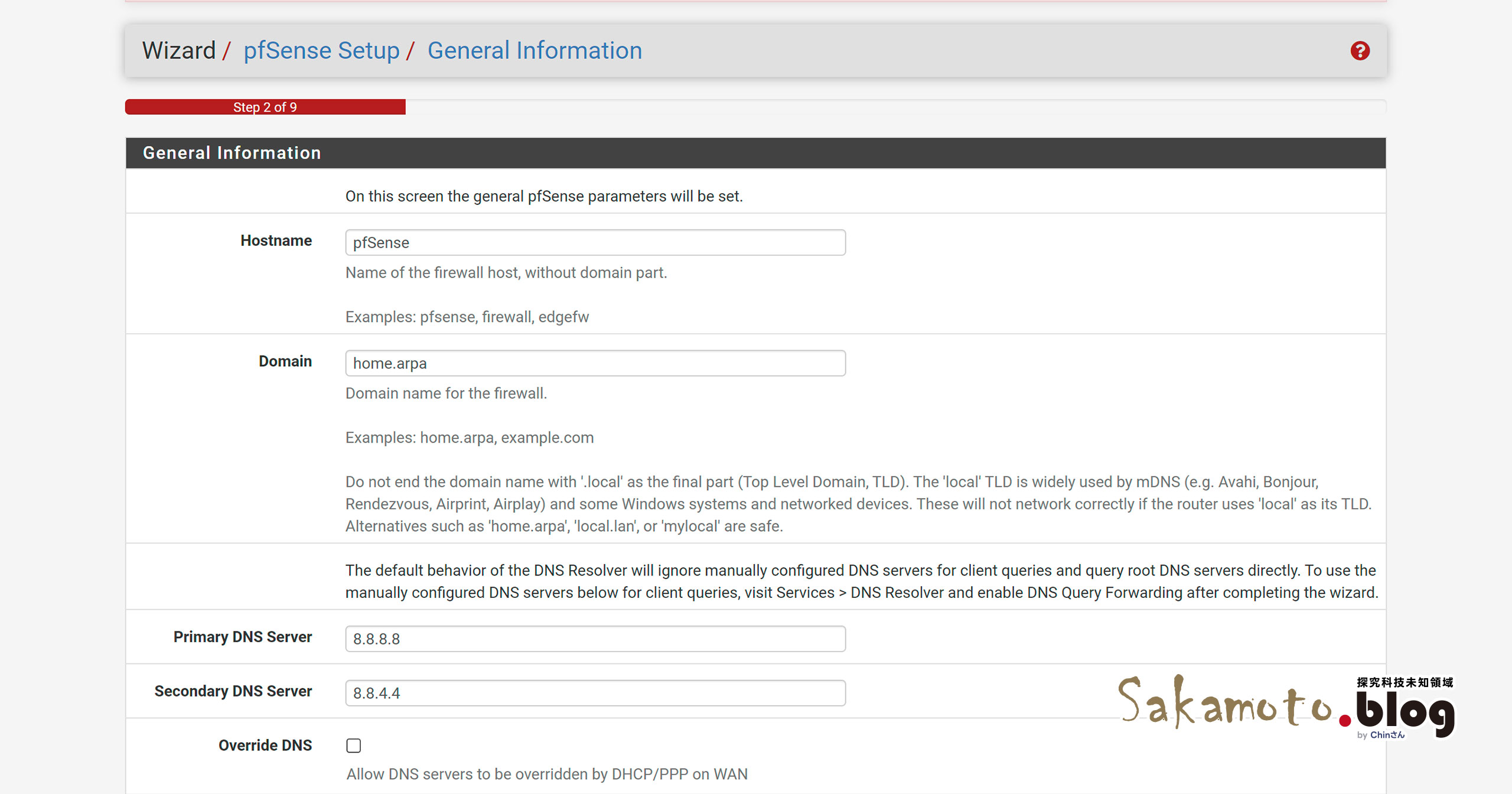 Pfsense Wizard 03