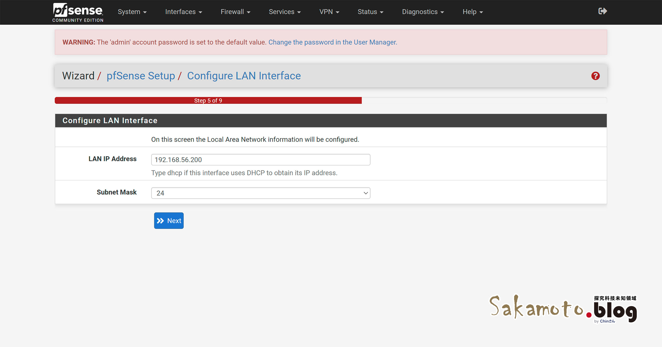 Pfsense Wizard 06